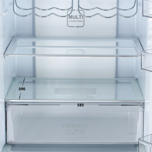 Купить Холодильник с морозильником   Haier C4F744CCGU1 бежевый  9218014. Характеристики, отзывы и цены в Донецке