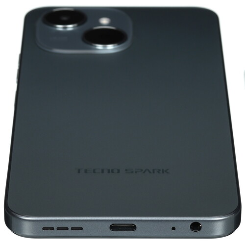 Купить 6.67" Смартфон Tecno SPARK 40C 256 ГБ черный  5632982. Характеристики, отзывы и цены в Донецке