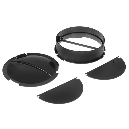 Купить Вытяжка подвесная KRONA ERMINA 500 black PB черный  8192749. Характеристики, отзывы и цены в Донецке