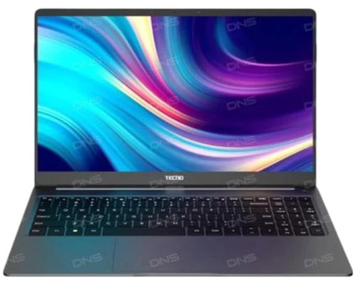 Купить 16" Ноутбук Tecno Megabook K16S серый  5483478. Характеристики, отзывы и цены в Донецке