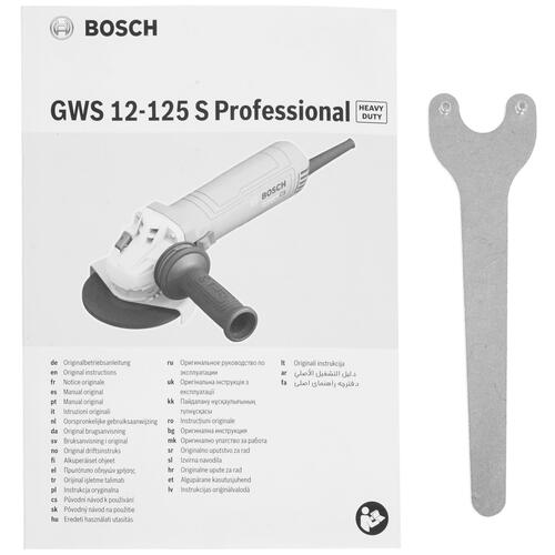 Купить Углошлифовальная машина (УШМ) Bosch GWS 12-125 S  9970752. Характеристики, отзывы и цены в Донецке