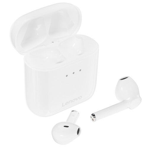 Купить Наушники TWS Lenovo QT83 белый 2020  4826397. Характеристики, отзывы и цены в Донецке