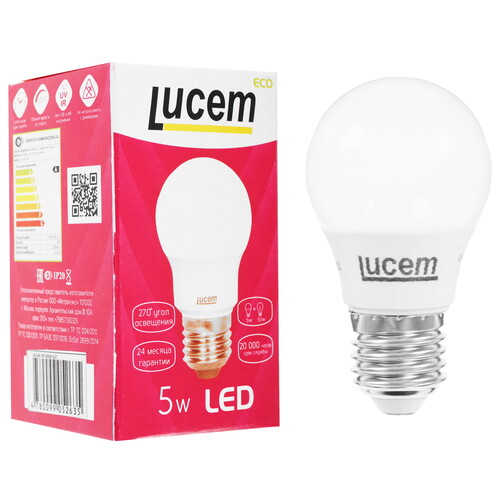 Купить Лампа светодиодная Lucem LM-LBL 5W  9162575. Характеристики, отзывы и цены в Донецке