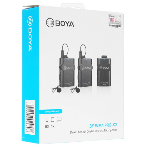 Купить Радиосистема BOYA BY-WM4 Pro-K2  1641029. Характеристики, отзывы и цены в Донецке