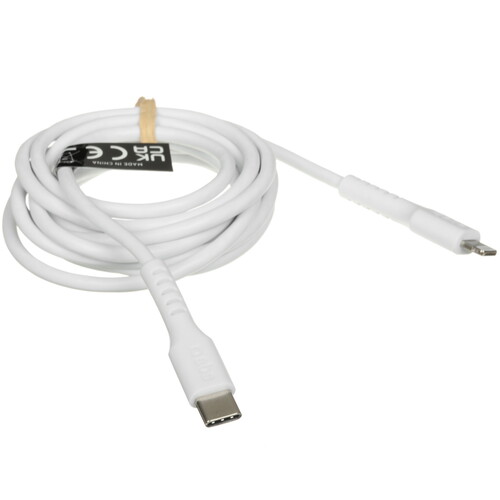 Купить Кабель круглый SBS Lightning 8-pin MFI - USB Type-C белый 2 м  5471841. Характеристики, отзывы и цены в Донецке