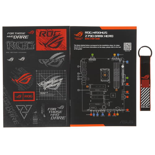 Купить Материнская плата ASUS ROG MAXIMUS Z790 DARK HERO  5438063. Характеристики, отзывы и цены в Донецке
