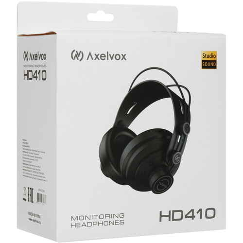 Купить Проводные наушники Axelvox HD410 черный  9067895. Характеристики, отзывы и цены в Донецке