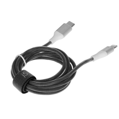 Купить Кабель круглый j5create Lightning 8-pin MFI - USB Type-C серебристый 1.2 м  9105317. Характеристики, отзывы и цены в Донецке