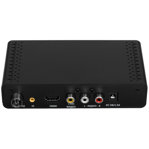 Купить Приставка для цифрового ТВ Cadena CDT-2351SB черный  9093562. Характеристики, отзывы и цены в Донецке