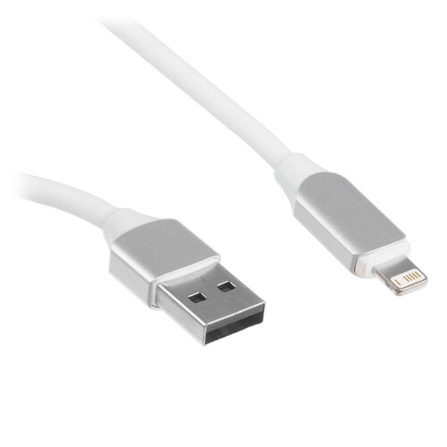 Купить Кабель круглый DEPPA Lightning 8-pin - USB 2.0 Type-A белый 1.2 м  9113494. Характеристики, отзывы и цены в Донецке