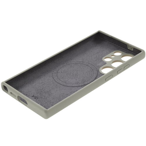 Купить Накладка  VLP Aster Case MagSafe для Samsung Galaxy S24 Ultra серый  5460482. Характеристики, отзывы и цены в Донецке