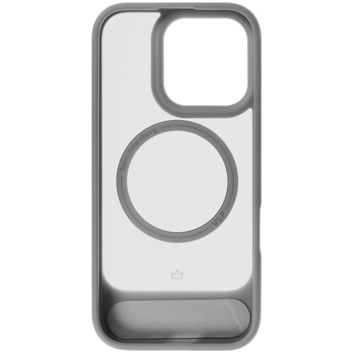 Купить Накладка  VLP Reels Case для Apple iPhone 16 Pro серый/прозрачный  5487082. Характеристики, отзывы и цены в Донецке