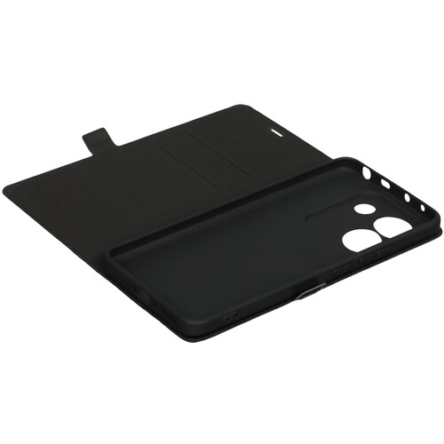Купить Чехол-книжка  BoraSCO Book Case для POCO M7 Pro черный  5621788. Характеристики, отзывы и цены в Донецке