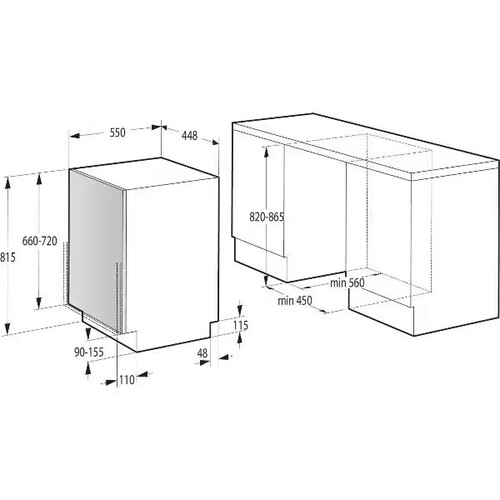Купить Встраиваемая посудомоечная машина Gorenje GV532E10W  9293967. Характеристики, отзывы и цены в Донецке