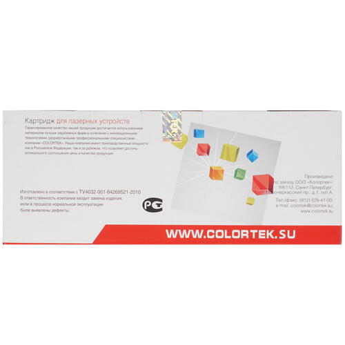 Купить Картридж лазерный Colortek TN-211 черный  5367048. Характеристики, отзывы и цены в Донецке
