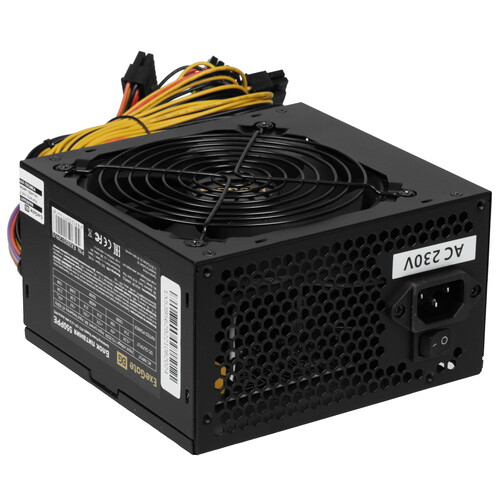 Купить Блок питания ExeGate 550PPE [EX282072RUS-PC] черный  5354911. Характеристики, отзывы и цены в Донецке