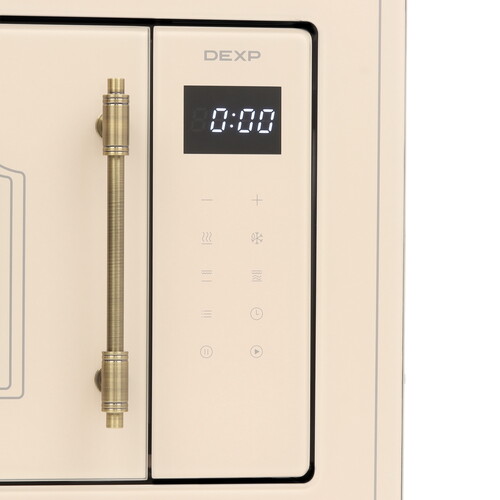 Купить Встраиваемая микроволновая печь DEXP Rustic 01 бежевый  9134711. Характеристики, отзывы и цены в Донецке