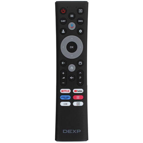 Купить 55" (139 см) Телевизор DEXP 55OCG черный  9078006. Характеристики, отзывы и цены в Донецке