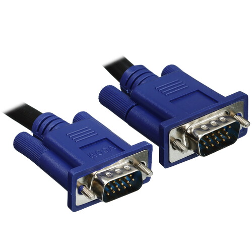 Купить Кабель  VCOM VGA - VGA, 1.8 м  5612423. Характеристики, отзывы и цены в Донецке