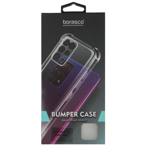 Купить Накладка  BoraSCO для HUAWEI nova Y72/ 72S прозрачный  5467477. Характеристики, отзывы и цены в Донецке
