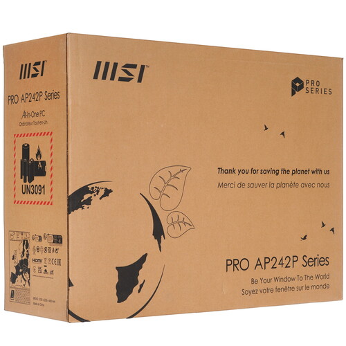 Купить 23.8" Моноблок MSI PRO AP242P 14M-668XRU  9143907. Характеристики, отзывы и цены в Донецке