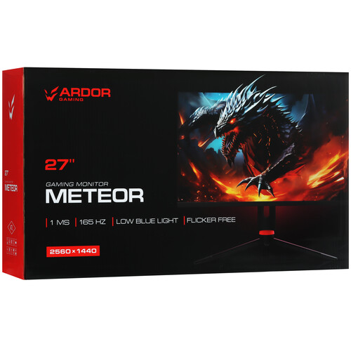 Купить 27" Монитор ARDOR GAMING METEOR AQ27H1M черный  5411415. Характеристики, отзывы и цены в Донецке