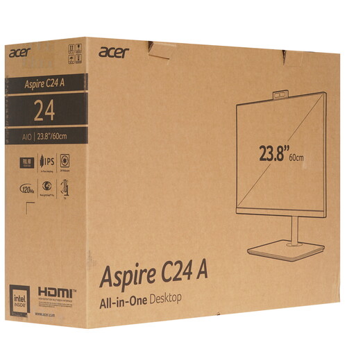 Купить 23.8" Моноблок Acer Aspire C24-1  5612338. Характеристики, отзывы и цены в Донецке