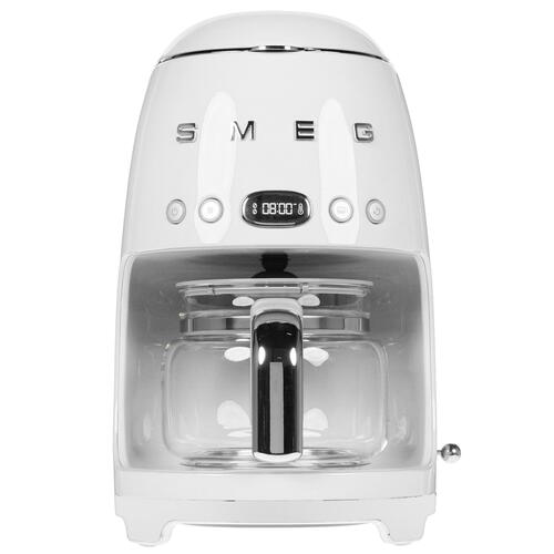 Купить Кофеварка капельная SMEG DCF02WHEU белый  5313377. Характеристики, отзывы и цены в Донецке