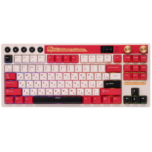 Купить Клавиатура проводная + беспроводная Royal Kludge M87  9226438. Характеристики, отзывы и цены в Донецке