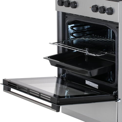 Купить Электрическая плита Gorenje GEC6A11SG серый  5074217. Характеристики, отзывы и цены в Донецке
