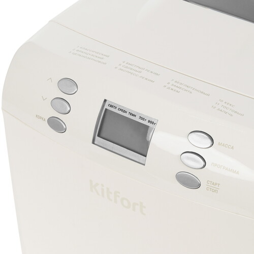Купить Хлебопечь Kitfort КТ-311 белый  9078502. Характеристики, отзывы и цены в Донецке