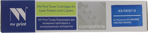 Купить Картридж лазерный NV Print KX FAT411A черный  0129792. Характеристики, отзывы и цены в Донецке