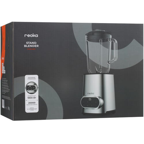 Купить Блендер стационарный Reoka RKSB-D1801 серебристый  9967941. Характеристики, отзывы и цены в Донецке