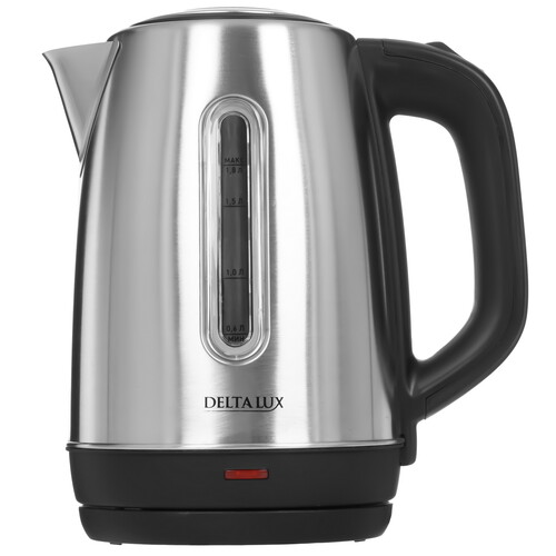 Купить Электрочайник DELTA LUX DE-1015 черный  9233367. Характеристики, отзывы и цены в Донецке