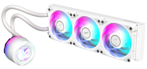 Купить Система охлаждения GIGABYTE AORUS WATERFORCE X II 360 ICE  белая  5464863. Характеристики, отзывы и цены в Донецке