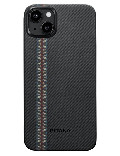 Купить Накладка  Pitaka MagEZ Case 4 для Apple iPhone 15 серый/оранжевый  5480684. Характеристики, отзывы и цены в Донецке