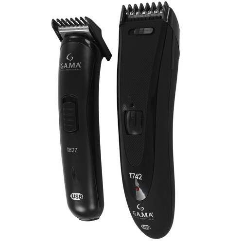 Купить Машинка для стрижки GA.MA T742  + T827 черный  9269237. Характеристики, отзывы и цены в Донецке