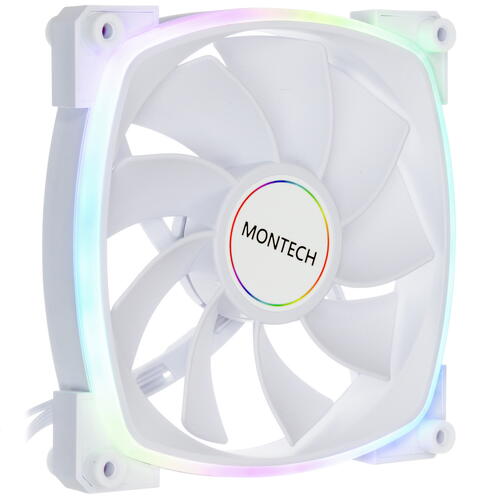 Купить Реверсный вентилятор MONTECH RX 140 PWM White  5433920. Характеристики, отзывы и цены в Донецке