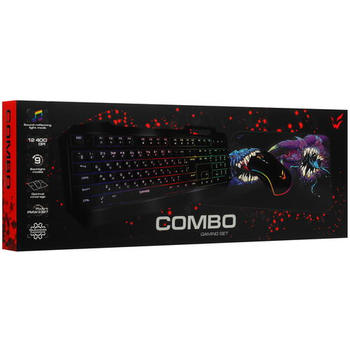 Купить Игровой набор ARDOR GAMING Combo черный  5081255. Характеристики, отзывы и цены в Донецке