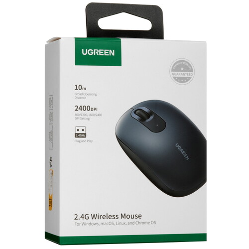 Купить Мышь беспроводная UGREEN MU105 [90550] синий  9121725. Характеристики, отзывы и цены в Донецке