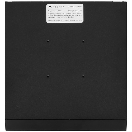 Купить Мини ПК Azerty AZ-0025 [120-1164]  9346485. Характеристики, отзывы и цены в Донецке