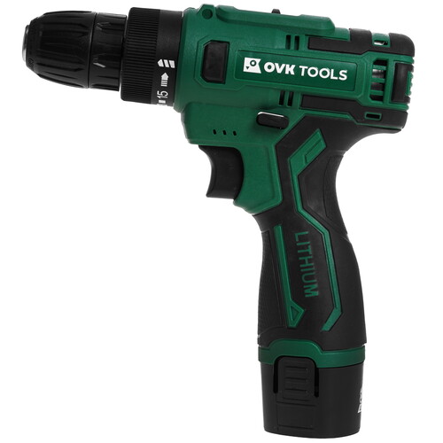 Купить Дрель-шуруповерт OVK TOOLS OTCS3AA-12V-1.5A  9308503. Характеристики, отзывы и цены в Донецке