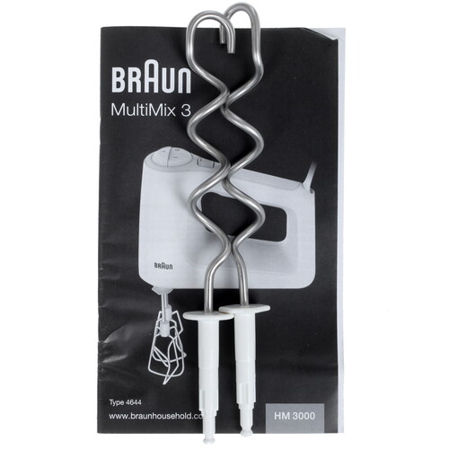 Купить Миксер Braun HM3000 белый  1265812. Характеристики, отзывы и цены в Донецке
