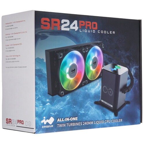 Купить Система охлаждения InWin SR24 PRO черная  5615557. Характеристики, отзывы и цены в Донецке