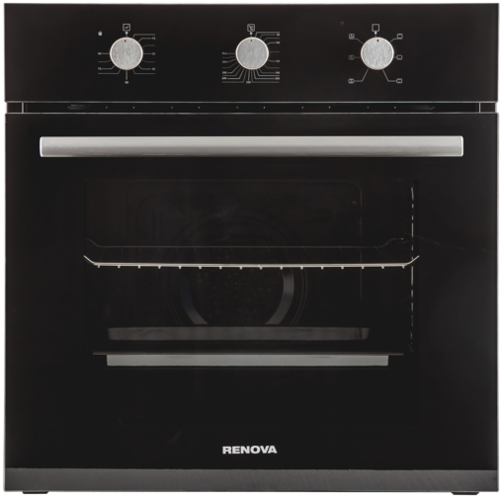 Купить Электрический духовой шкаф RENOVA O90-6BS2 черный  9014485. Характеристики, отзывы и цены в Донецке