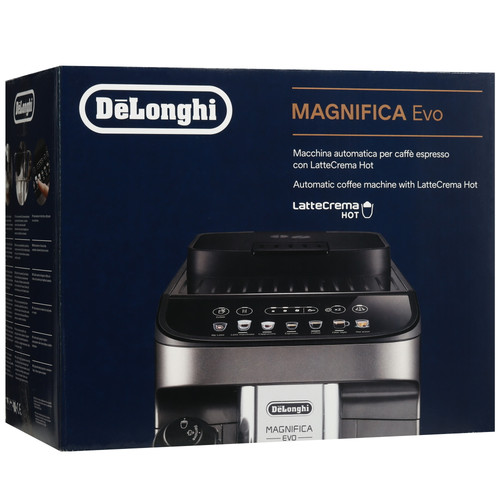 Купить Кофемашина автоматическая DeLonghi Magnifica Evo ECAM290.83.TB серый  5665725. Характеристики, отзывы и цены в Донецке