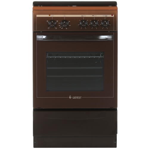 Купить Электрическая плита GEFEST ES 510M001 коричневый  4757993. Характеристики, отзывы и цены в Донецке