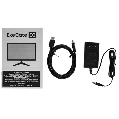 Купить 23.8" Монитор ExeGate ProSmart EV2407 черный  9244243. Характеристики, отзывы и цены в Донецке