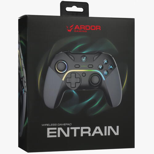 Купить Геймпад беспроводной/проводной ARDOR GAMING Entrain черный  5084029. Характеристики, отзывы и цены в Донецке