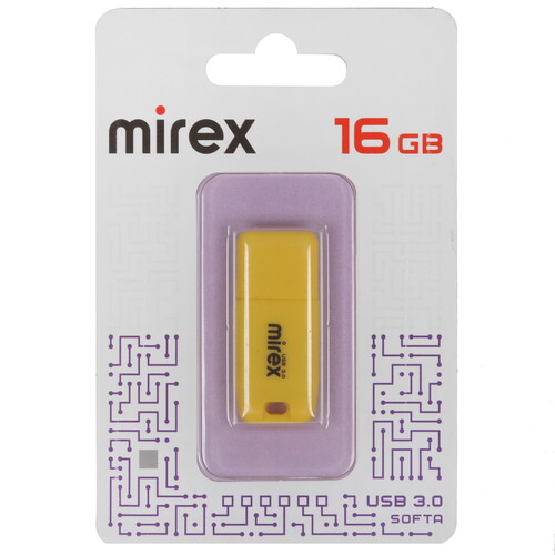 Купить Память USB Flash 16 ГБ Mirex Softa [13600-FM3SYE16]  5493872. Характеристики, отзывы и цены в Донецке